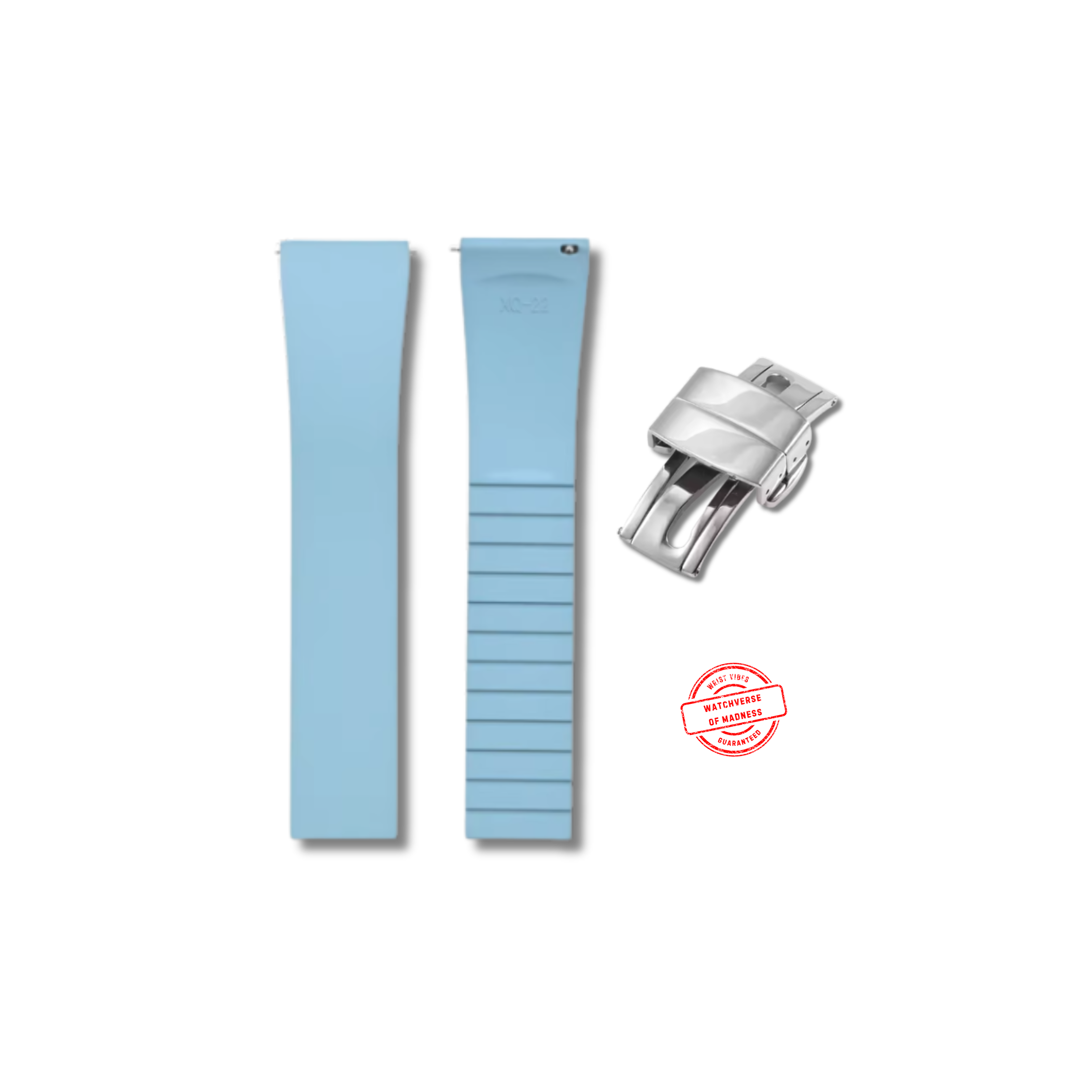 CTS(Cut-to-Size) FKM Smooth - Foldover Clasp