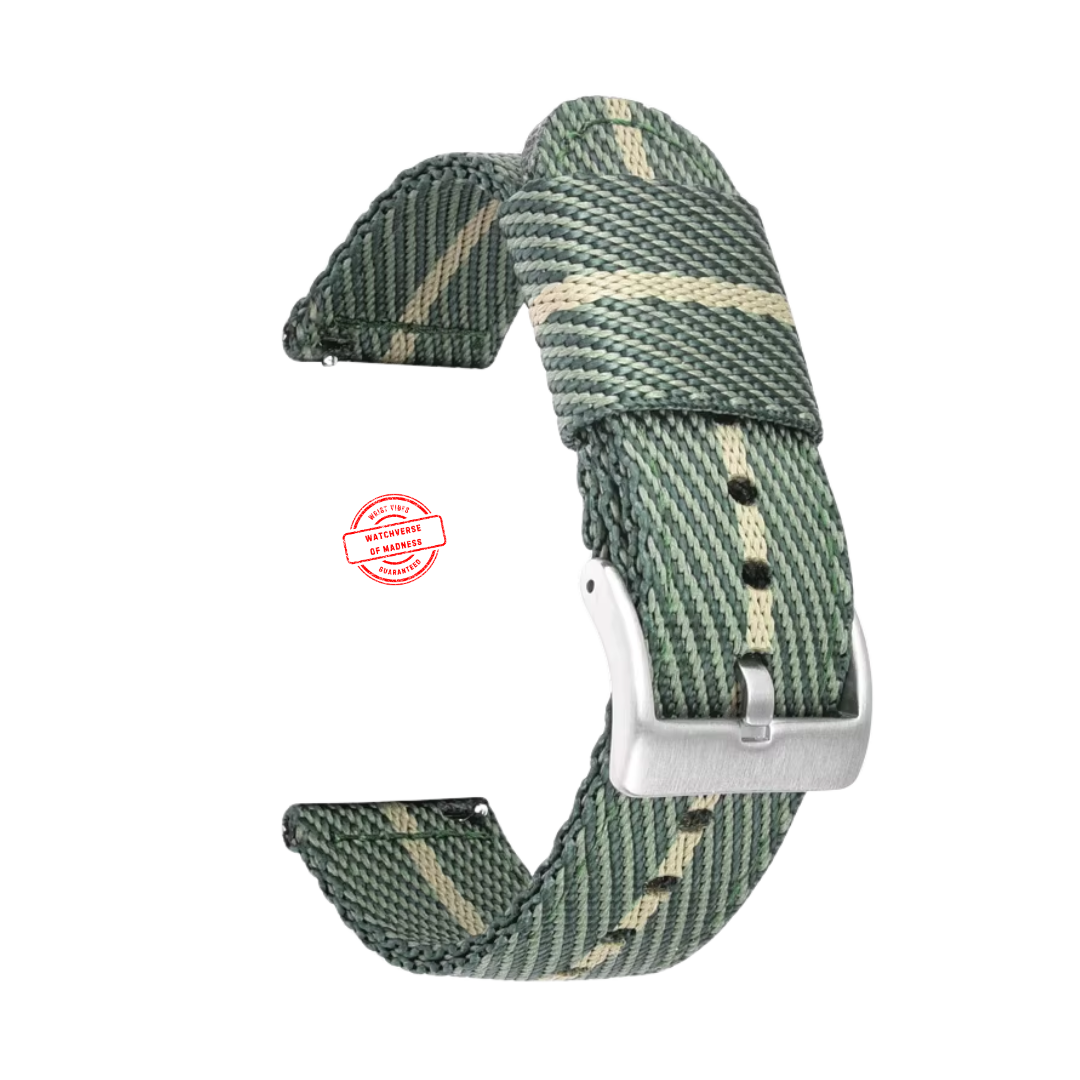 Breathable Nylon Watch Strap - 20mm