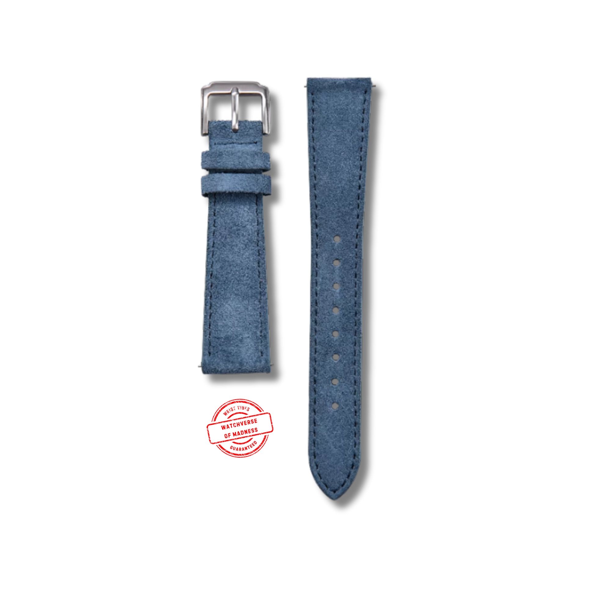Premium Suede Leather Watch Strap - Quick Release