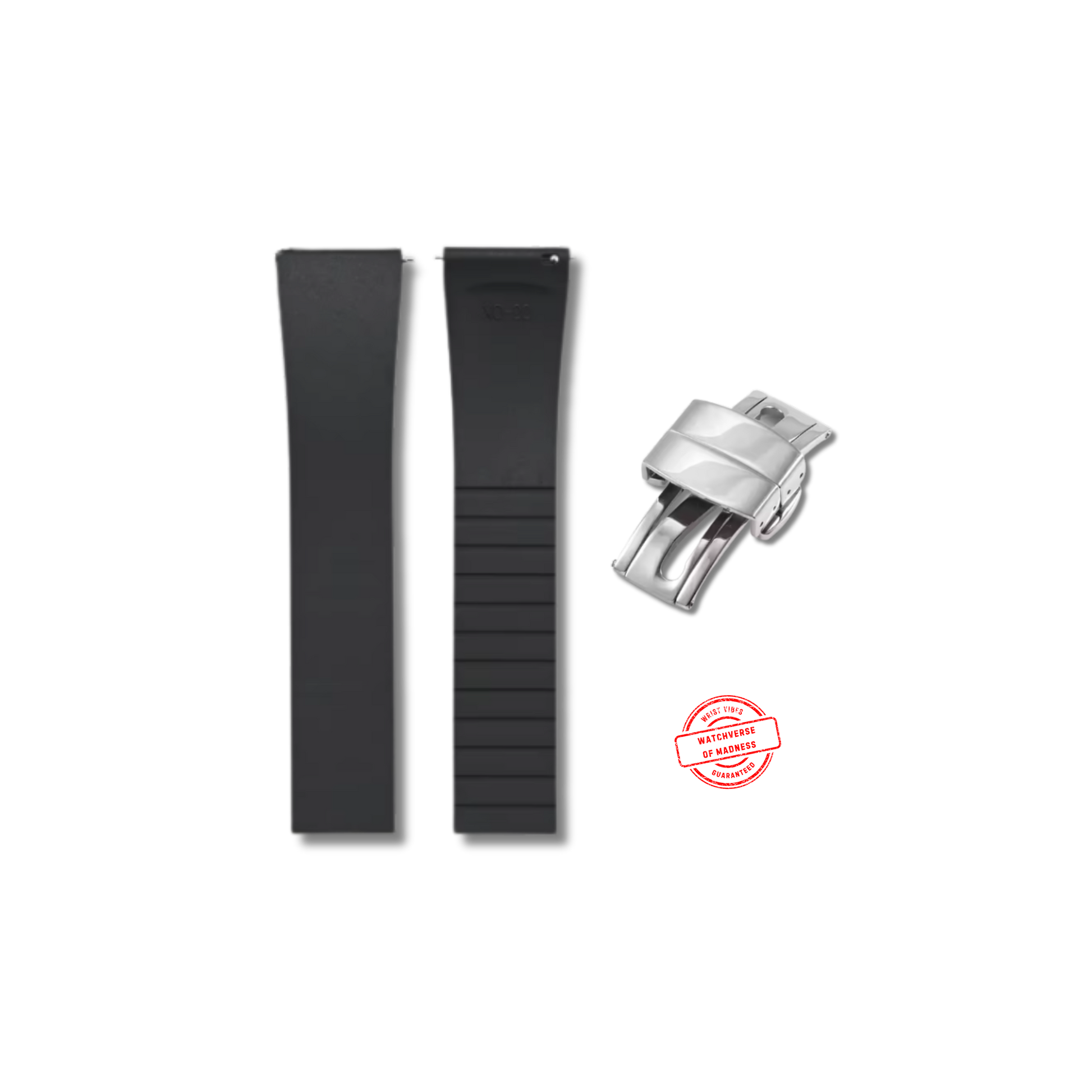CTS(Cut-to-Size) FKM Smooth - Foldover Clasp