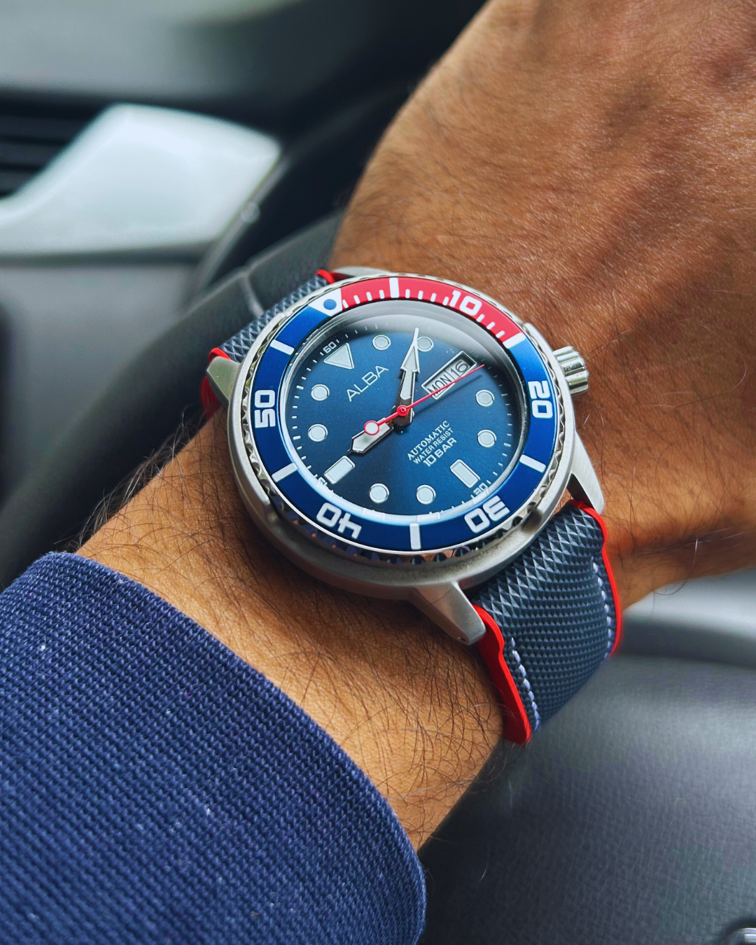 FKM Sailcloth Watch Strap