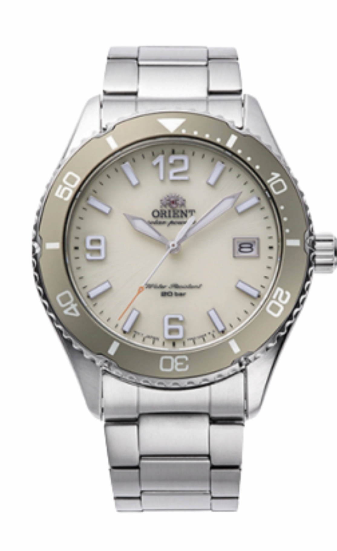 ORIENT: Quartz Sports Watch, Metal Strap - 39.9mm (RA-WJ0003S)