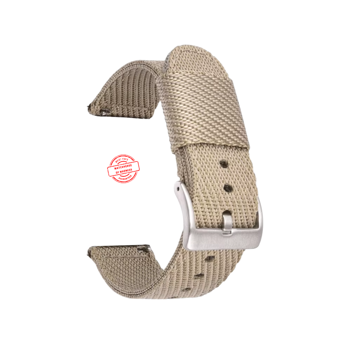 Breathable Nylon Watch Strap - 20mm