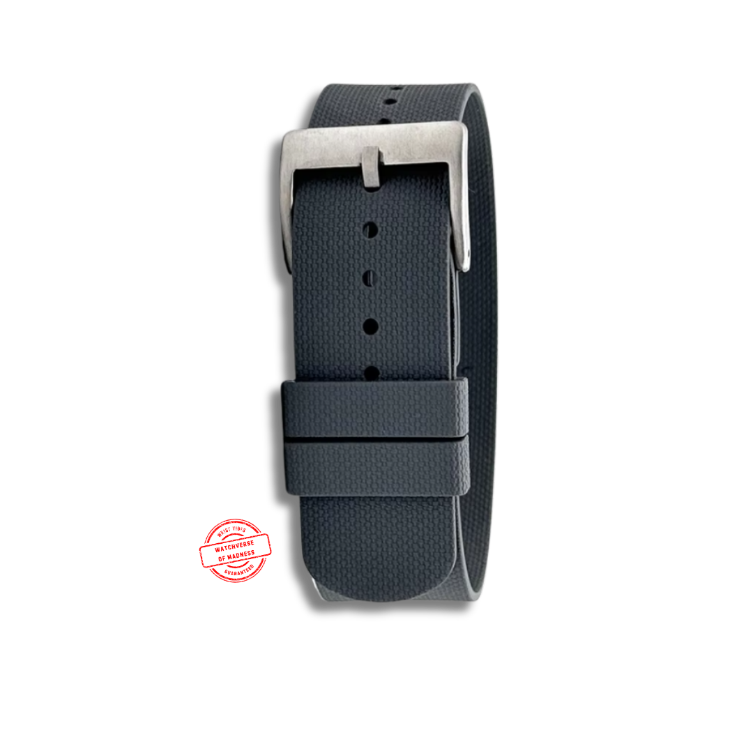 One-Piece FKM Rubber Watch Strap