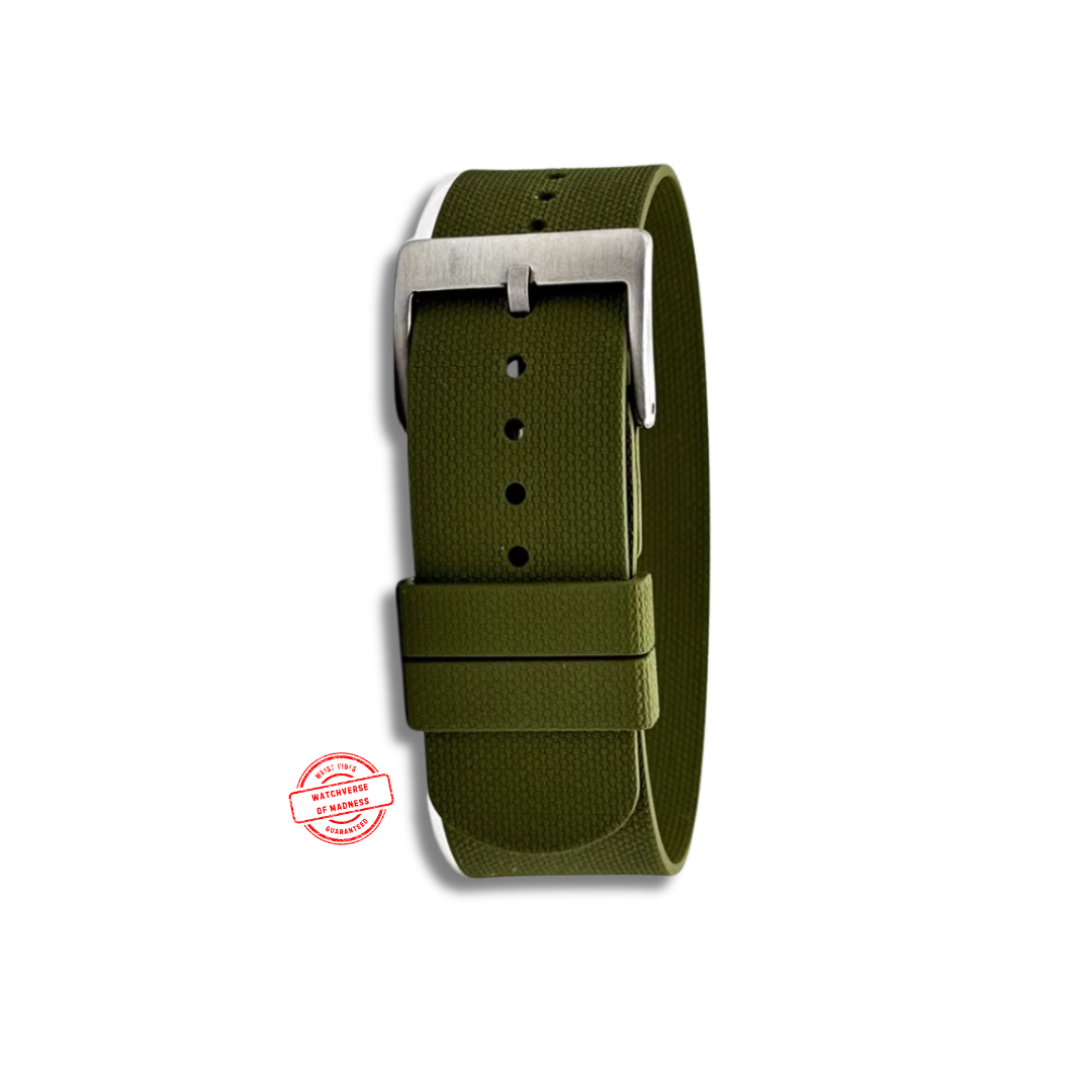 One-Piece FKM Rubber Watch Strap