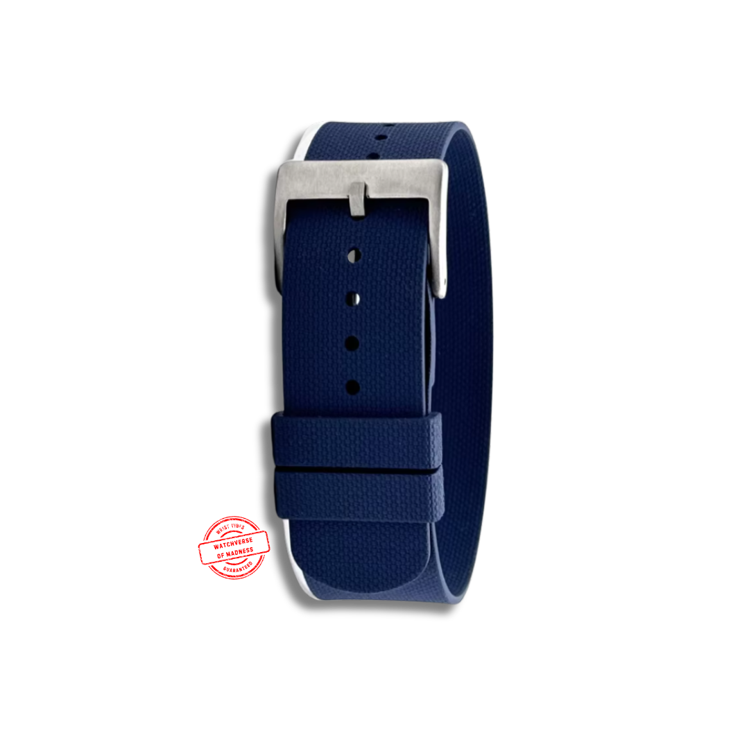 One-Piece FKM Rubber Watch Strap